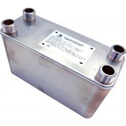 Plate Heat Exchanger NORDIC Ba-115-80 2" 500 kW