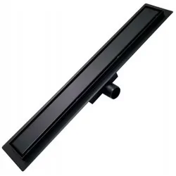 Shower Drain FULL BLACK 60cm till 100cm by NORDIC TEC
