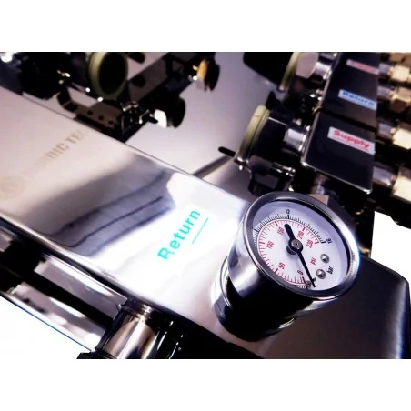 Low Loss Header Manifold 2 with Thermometer & Manometer
