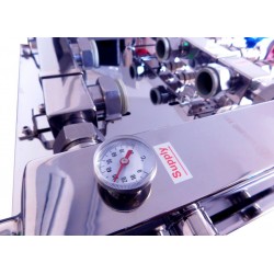 Hydraulic Separator Nordic Tec with 2 heating cirlces manifold thermometer 2