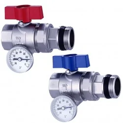 Ball valves SET 1" with...