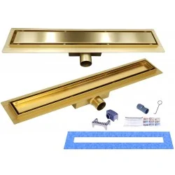 Shower Drain GOLDEN 60-100 cm