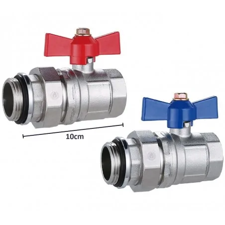 butterfly valve 1 1/4" Nordic Tec