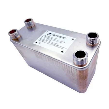 Plate Heat Exchanger NORDIC Ba-115-140 2" 5000kW 2 inch
