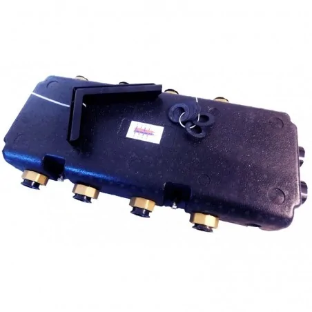 DISTRIBUTOR WITH 2 + 2 HYDRAULIC low loss header