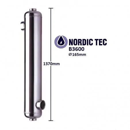 Pool Heat Exchanger NORDIC B3600 1060 kW (3600kBTU/h)
