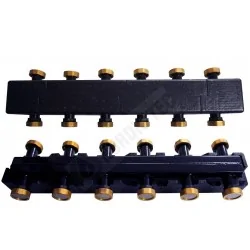 Heating Circuits 6 way Manifold for Pump Groups Nordic Tec 3-6