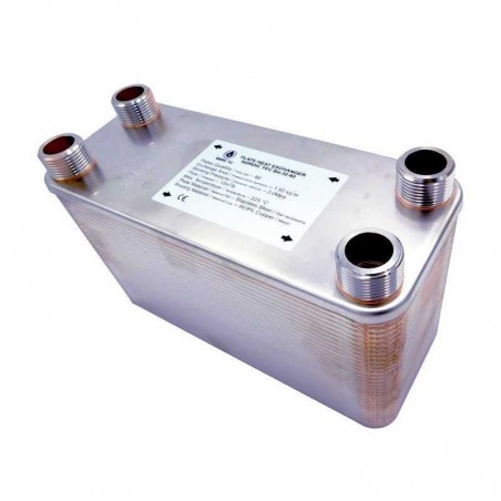 Large Industrial Plate Heat Exchanger with 170 Plates | Nordic Tec Ba-115-170