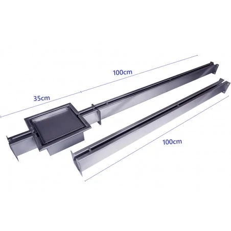 stainless steel drainage channel dimensions Nordic Tec SET1
