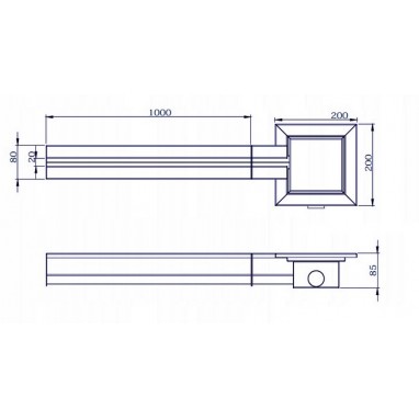 basement drainage system dimensions