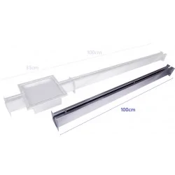 Additional Stainless Steel Drainage Channel 1m | NORDIC TEC 2