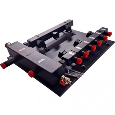 Low Loss Header-Hydraulic Manifold 3 circuits for 3 pumps Nordic Tec