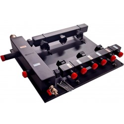 Hydraulic Low Loss Header - manifold set 3 sections - without valves fittings