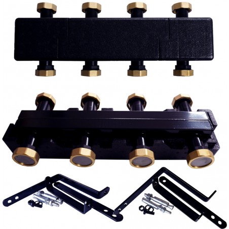 Heating Circuits boiler Manifold for Pump Groups Nordic Tec 2-4 4 way