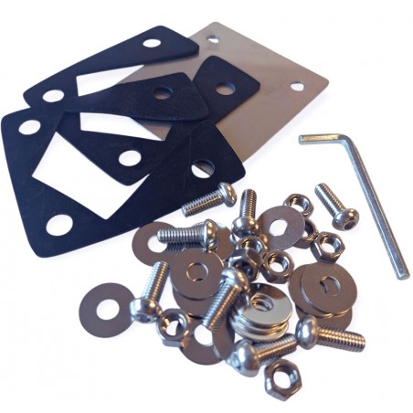 Concrete Slot mounting elements for connecting channels