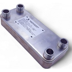 15-plate heat exchanger Nordic Tec Ba-32-15 1 inch