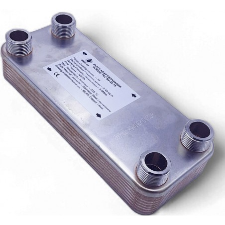 15-plate heat exchanger Nordic Tec Ba-32-15 1 inch