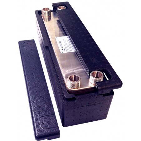 Heat Exchanger 100 kW with insulation Nordic Tec Ba-60-50 NO6