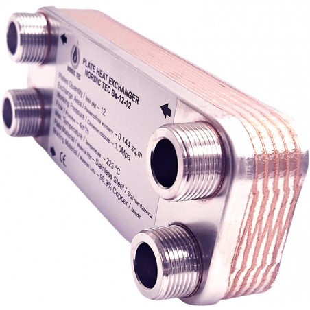 Small Heat Exchanger Nordic Tec Ba-12-12 GB6