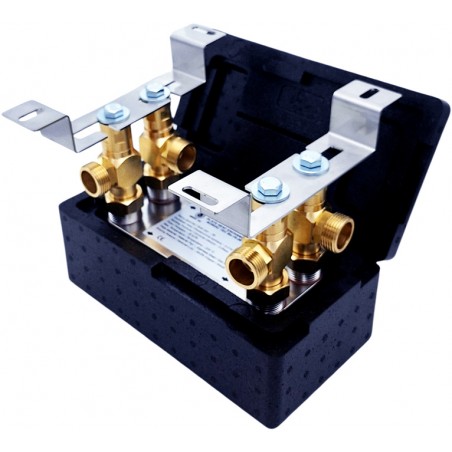 brazed heat exchanger with brackets insulation ba-16-26 ie6