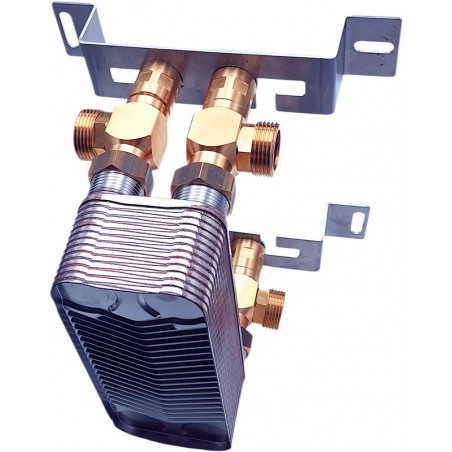 heat exchanger plate boiler with brackets Nordic Tec Ba-16-26 gb6