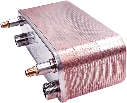 Gas Heat Exchanger with NIpple Nordic Tec Ba-26-50-F GB0