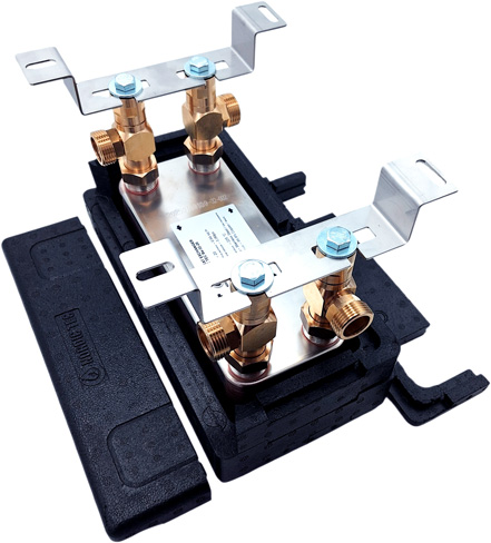 Heat Exchanger with 30 plates - Nordic Tec Ba-32-30 - 4x 1 inch