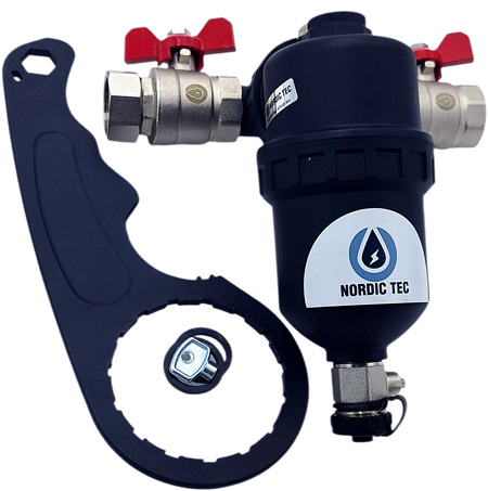 magnetic filter boiler 1 inch Nordic Tec DN 25 IE2