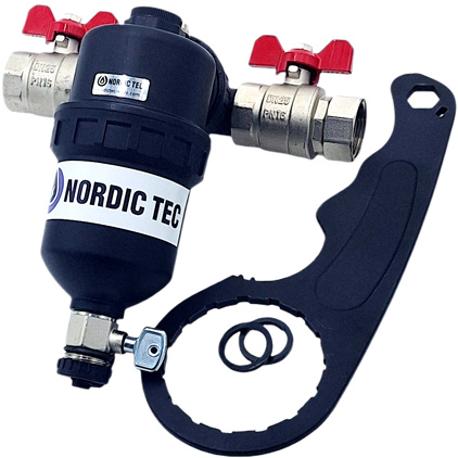 magnetic filter boiler 3/4" Nordic Tec DN 20 GB3