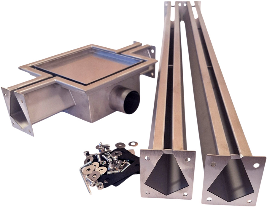 Carpark drain drainagae for garage