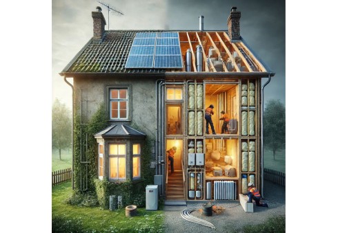 How to make an old house more energy-efficient?