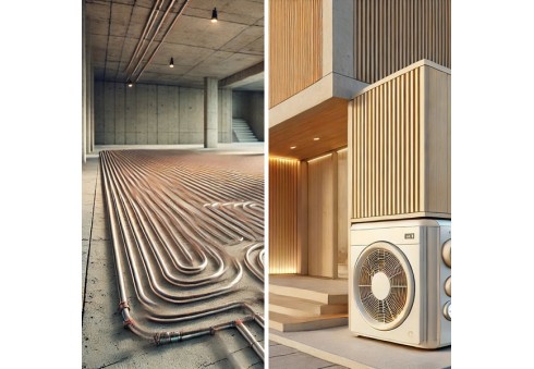 Heat pump and underfloor heating – combining for efficiency
