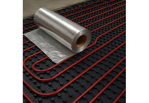 Aluminium foil under underfloor heating – is it worth using? Aluminium foil under underfloor heating – is it worth using?