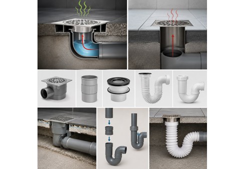 Floor Drain Trap – How to Prevent Unpleasant Odors from Coming Up the Drain