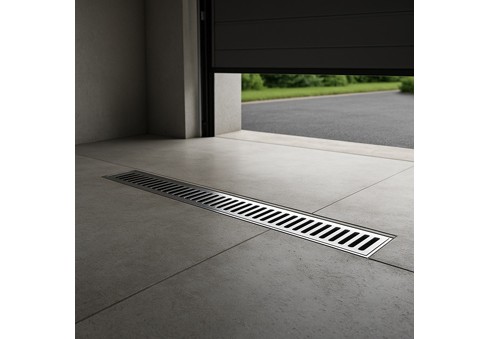 Garage linear drainage – how to choose the right floor drain?