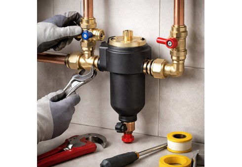 How to install a magnetic separator?