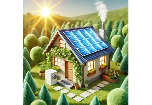 Solar system for water heating in small households – benefits