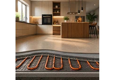 Underfloor Heating in the Kitchen – Analysis of the Solution