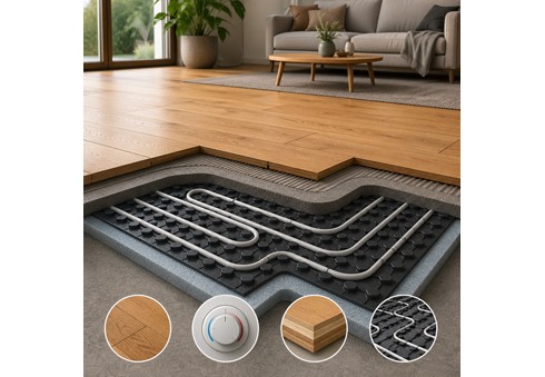 Underfloor heating with a wooden floor – is it possible?