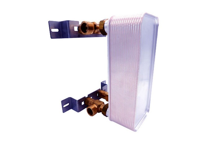   Wall-mounting kit    for a plate heat exchanger  
